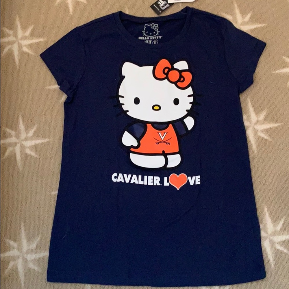 Old Navy UVA Hello Kitty tee